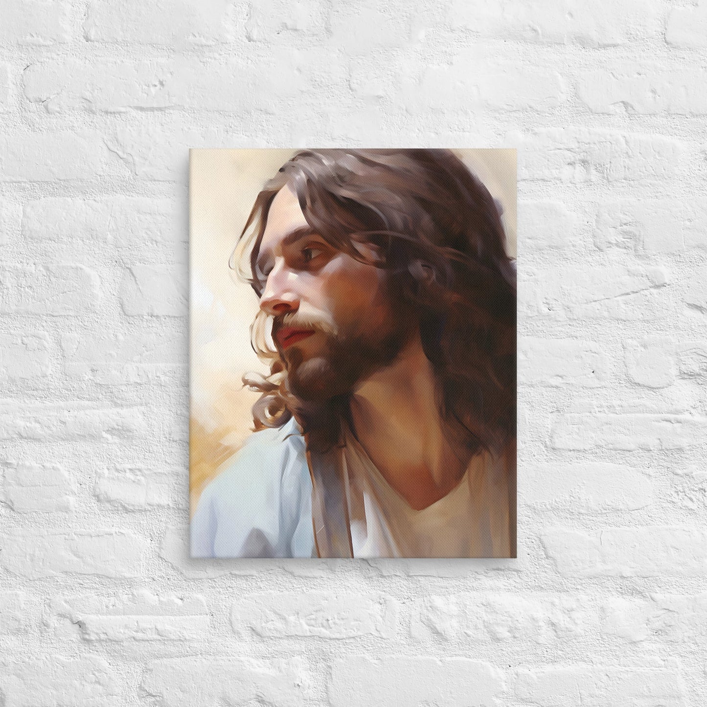 God So Loved The World Canvas Print - ChristVisions