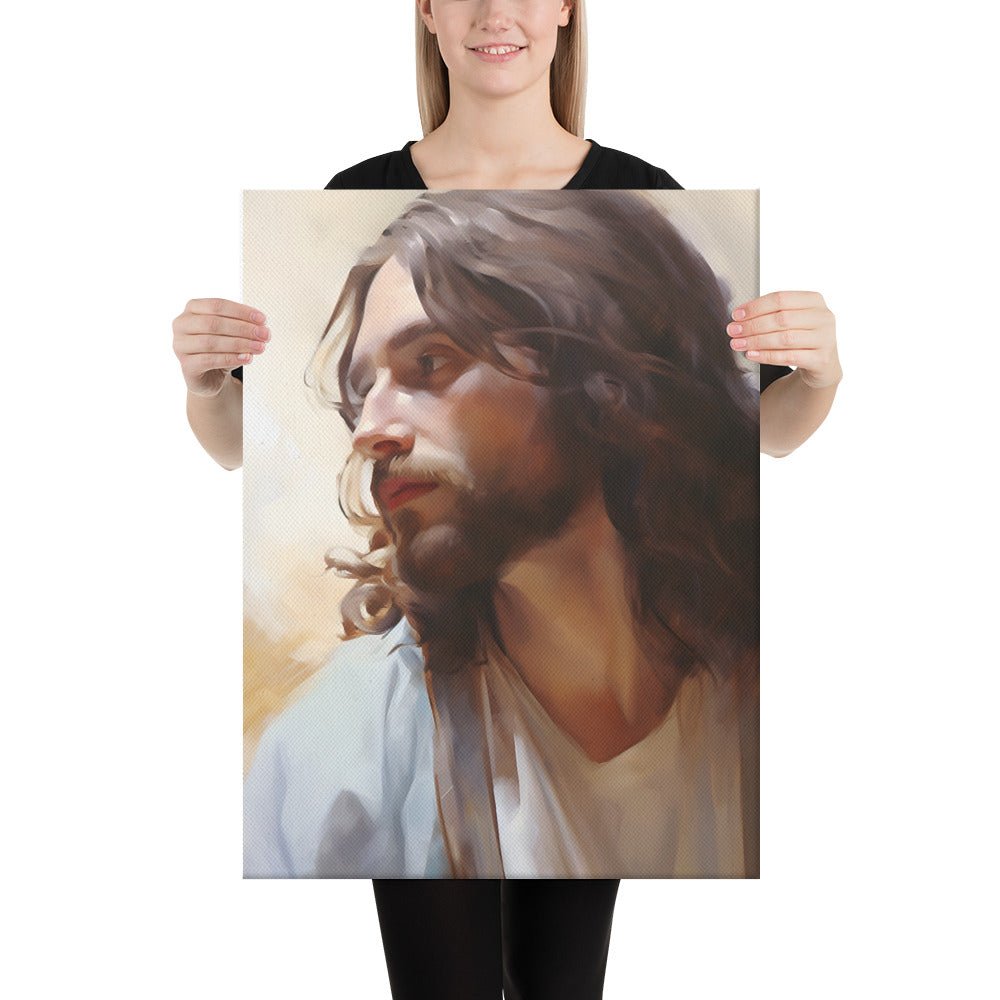 God So Loved The World Canvas Print - ChristVisions