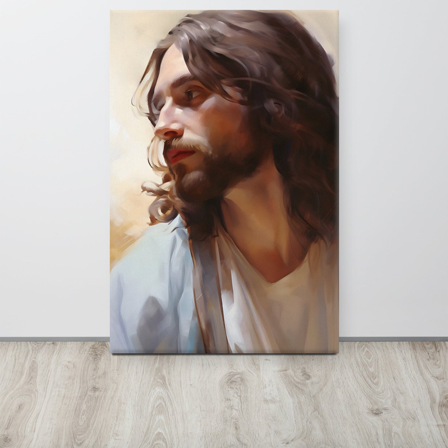 God So Loved The World Canvas Print - ChristVisions