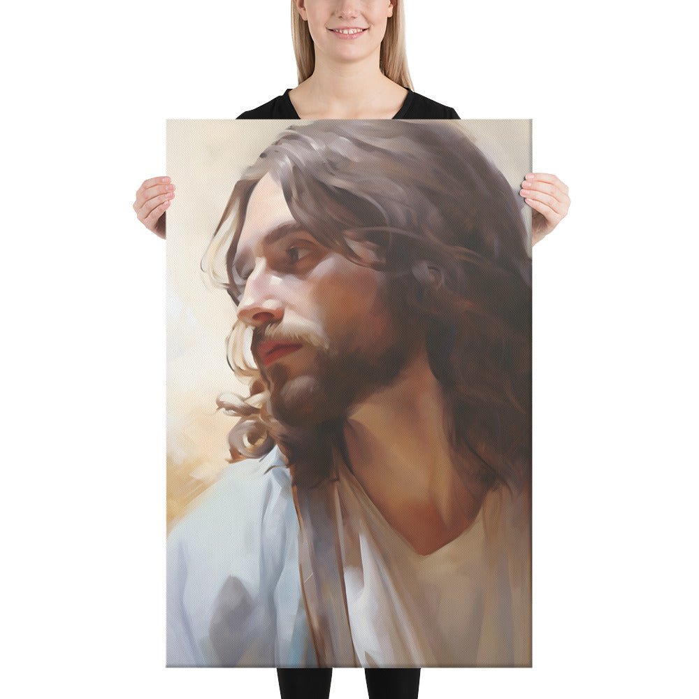 God So Loved The World Canvas Print - ChristVisions