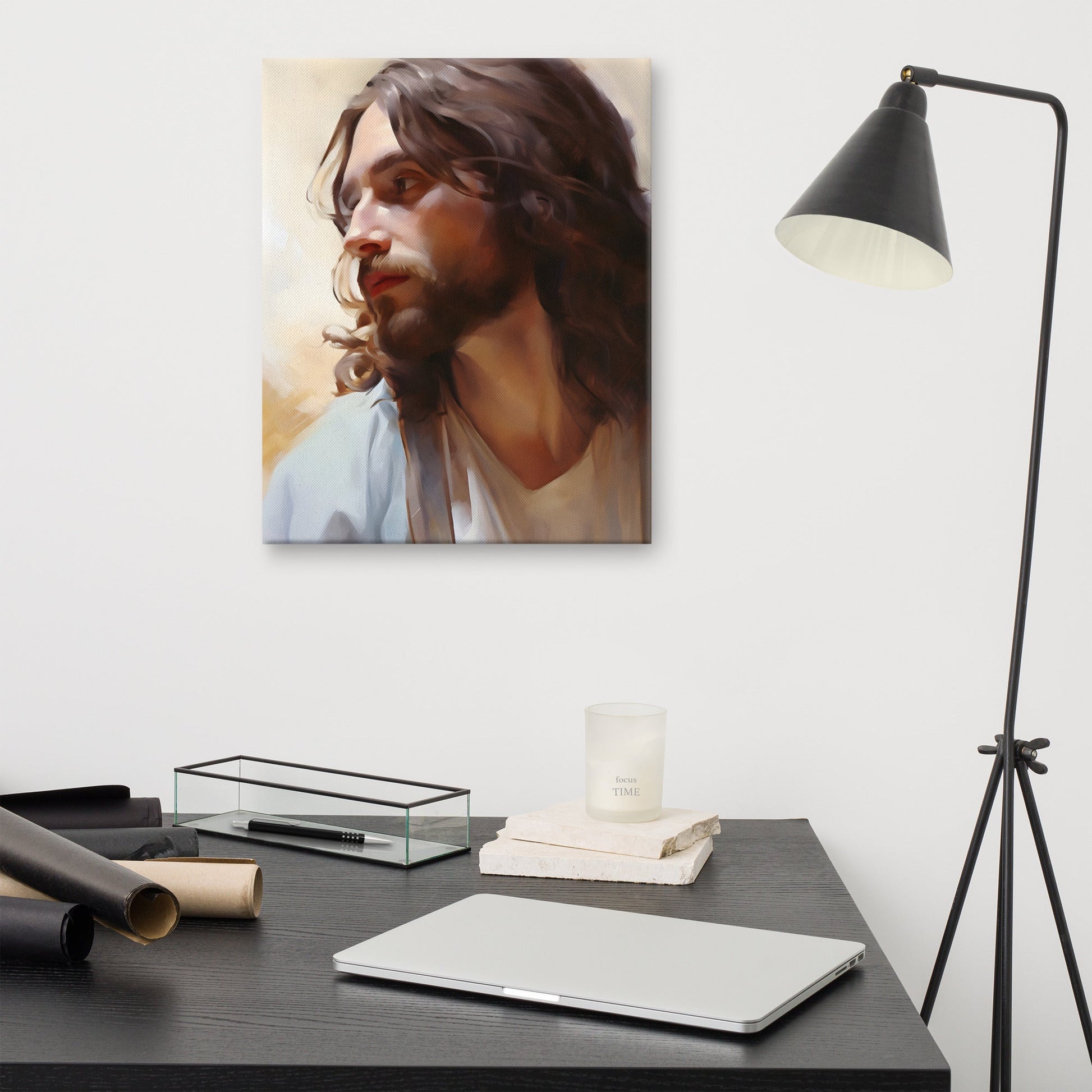 God So Loved The World Canvas Print - ChristVisions