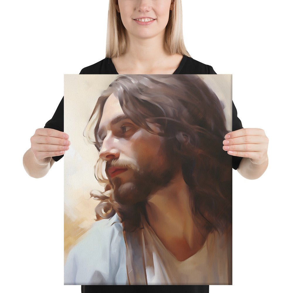 God So Loved The World Canvas Print - ChristVisions
