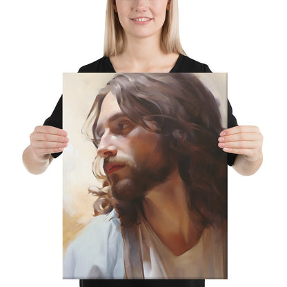 God So Loved The World Canvas Print - ChristVisions