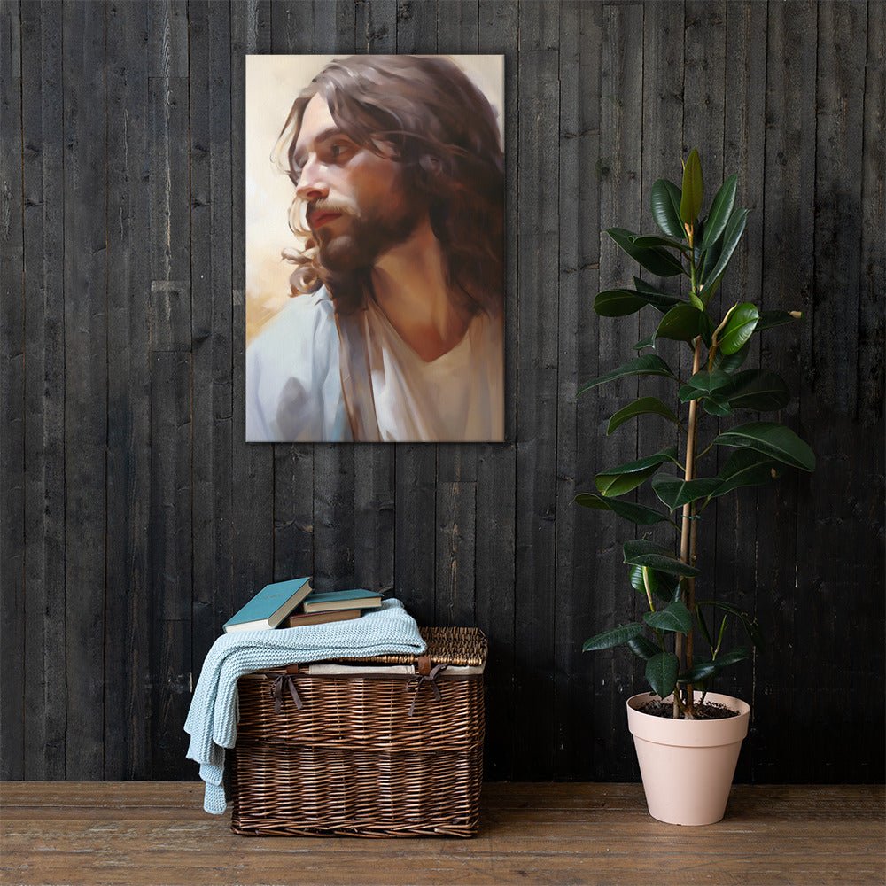 God So Loved The World Canvas Print - ChristVisions