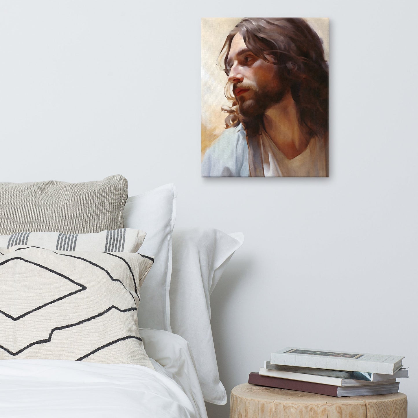 God So Loved The World Canvas Print - ChristVisions