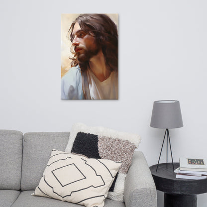 God So Loved The World Canvas Print - ChristVisions