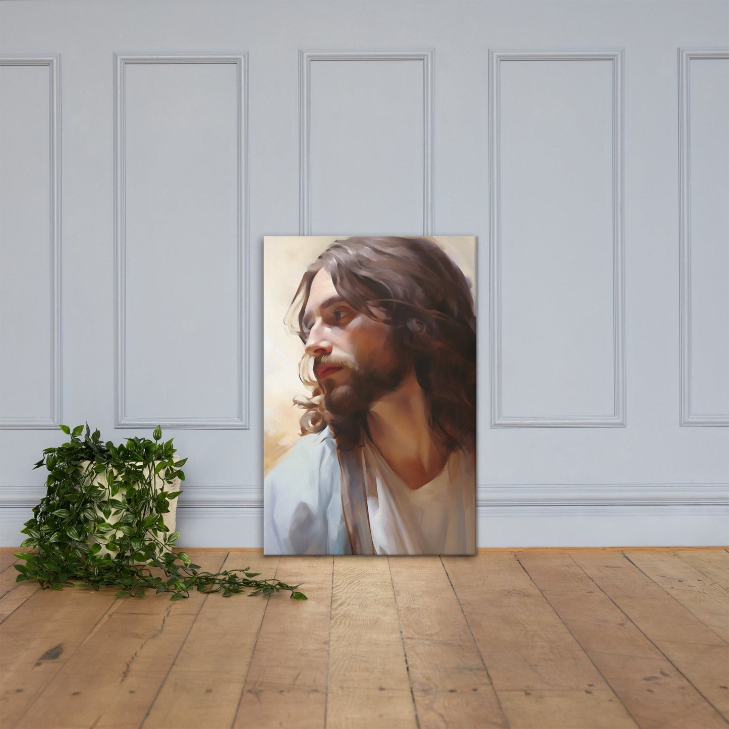 God So Loved The World Canvas Print - ChristVisions