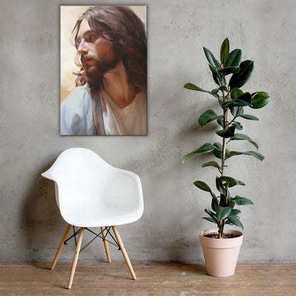 God So Loved The World Canvas Print - ChristVisions