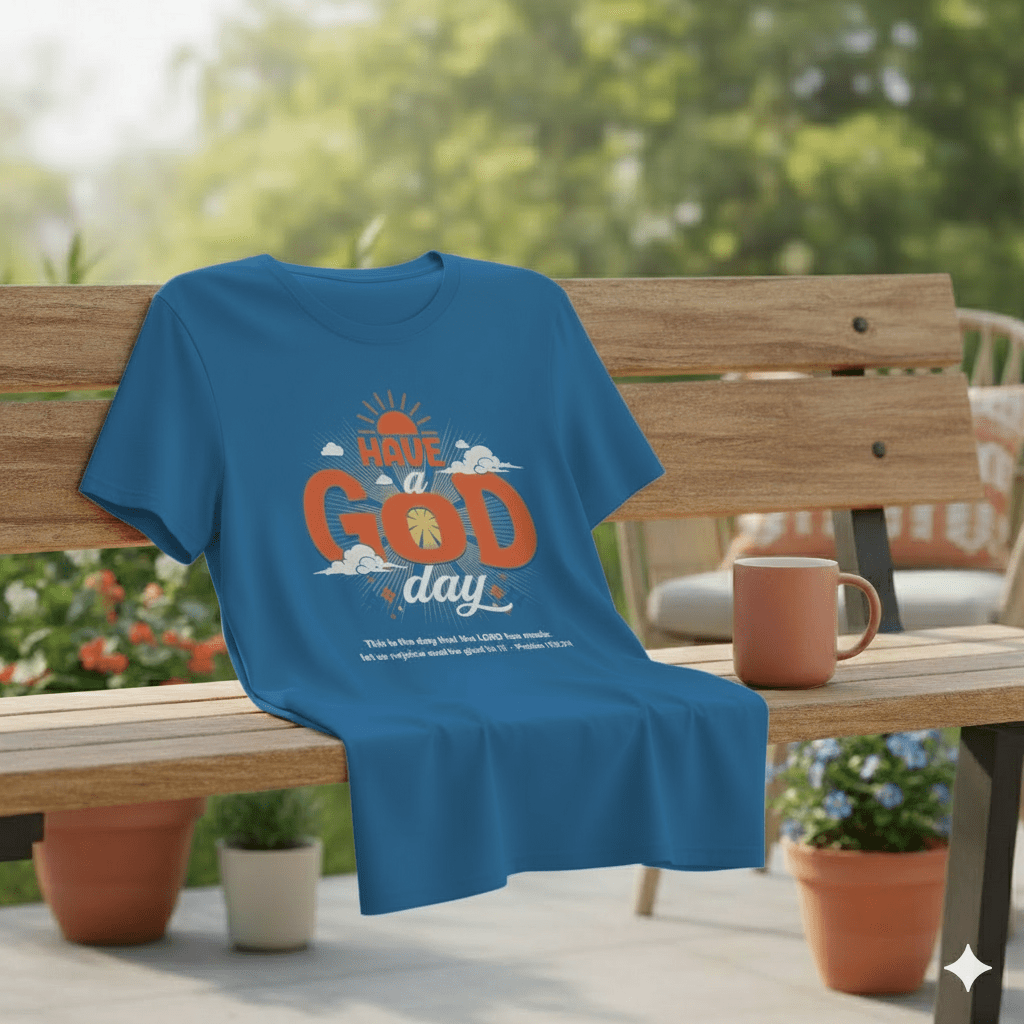 Have A God Day - Psalms 118:24 Bible Verse T-Shirt - ChristVisions