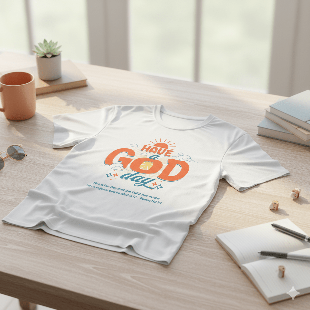 Have A God Day - Psalms 118:24 Bible Verse T-Shirt - ChristVisions