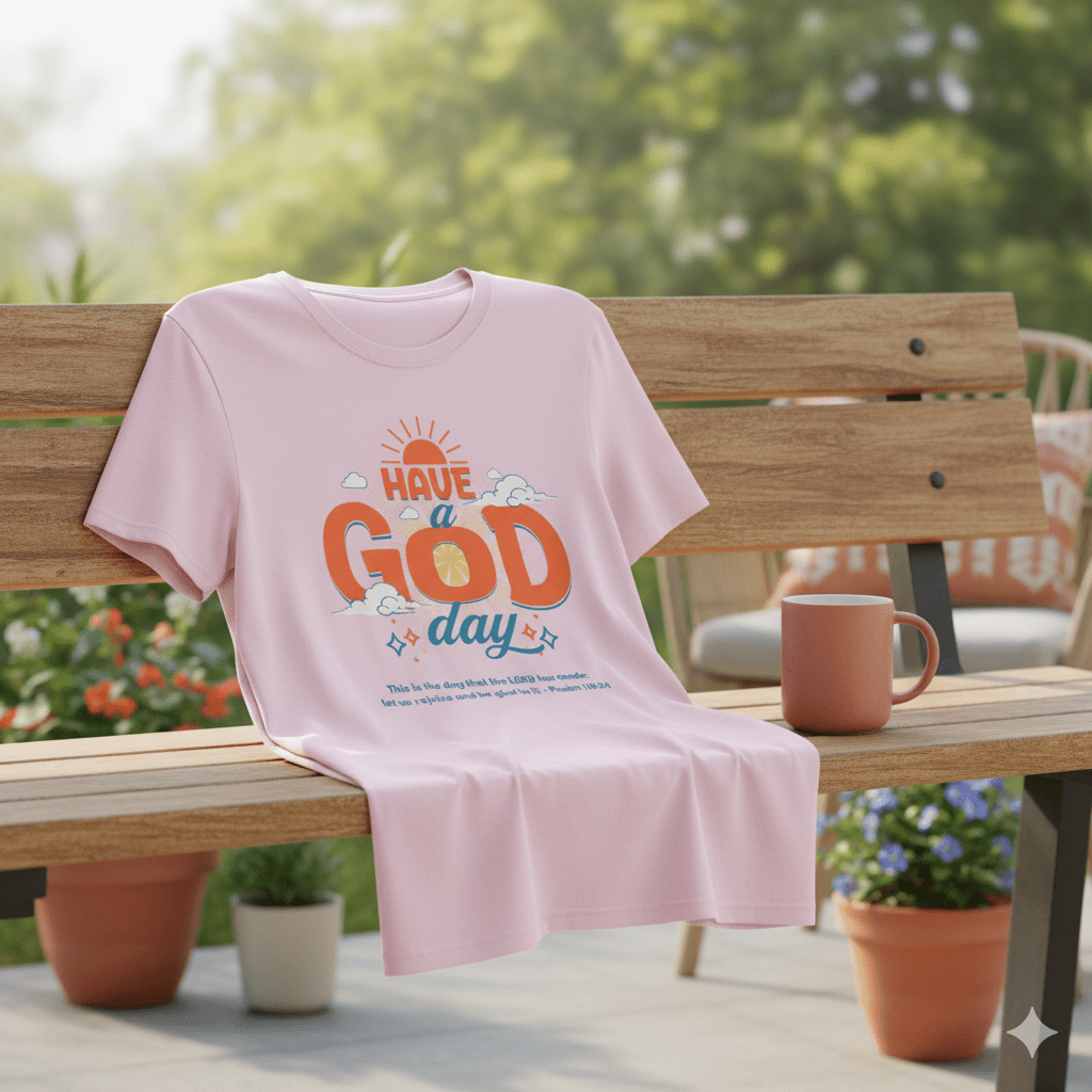 Have A God Day - Psalms 118:24 Bible Verse T-Shirt - ChristVisions