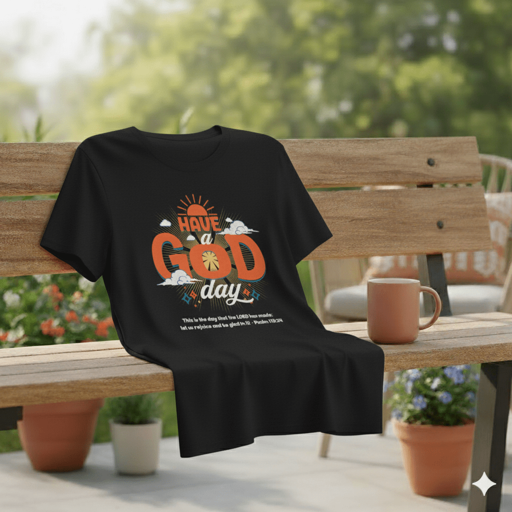 Have A God Day - Psalms 118:24 Bible Verse T-Shirt - ChristVisions