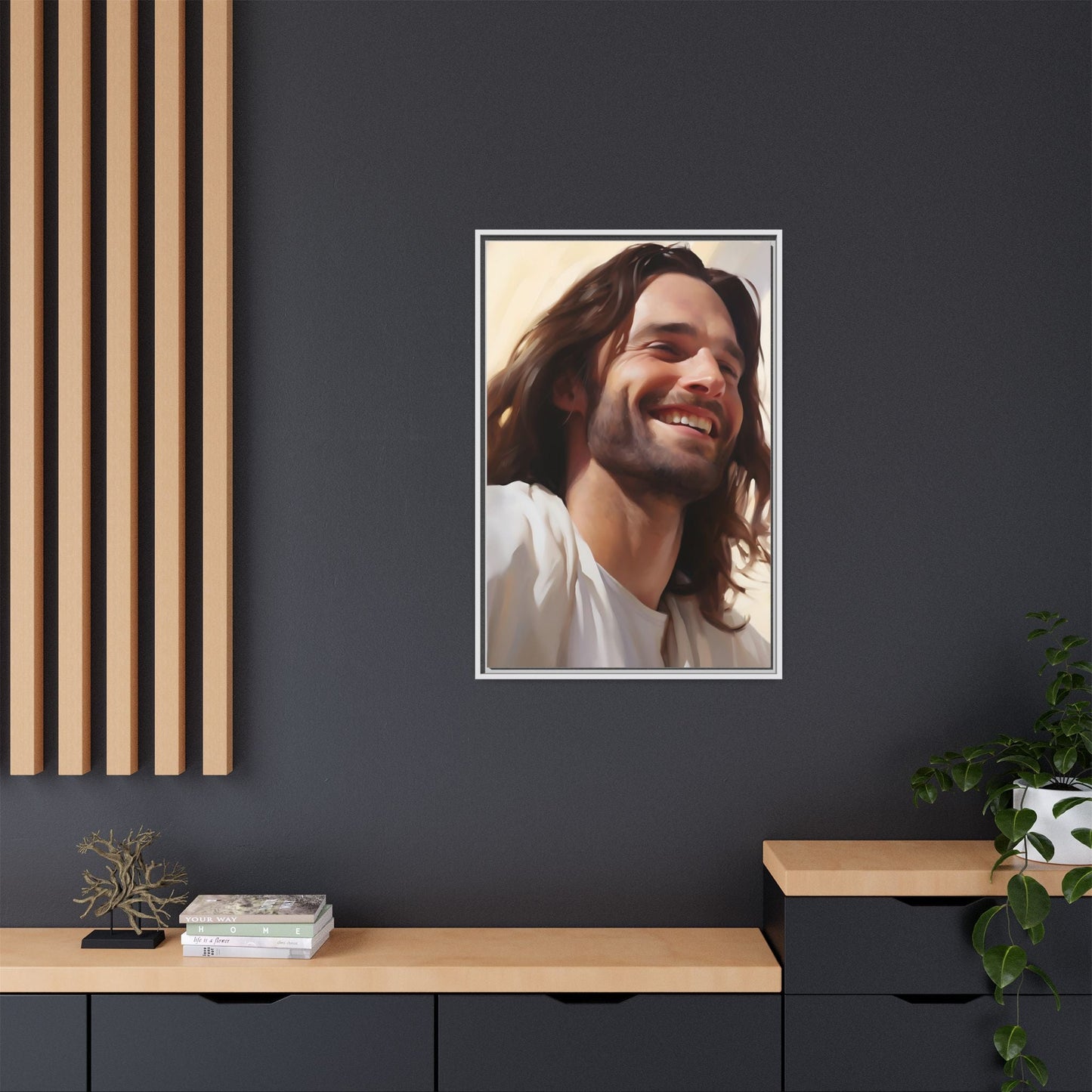 His Blessed Smile | Canvas Print