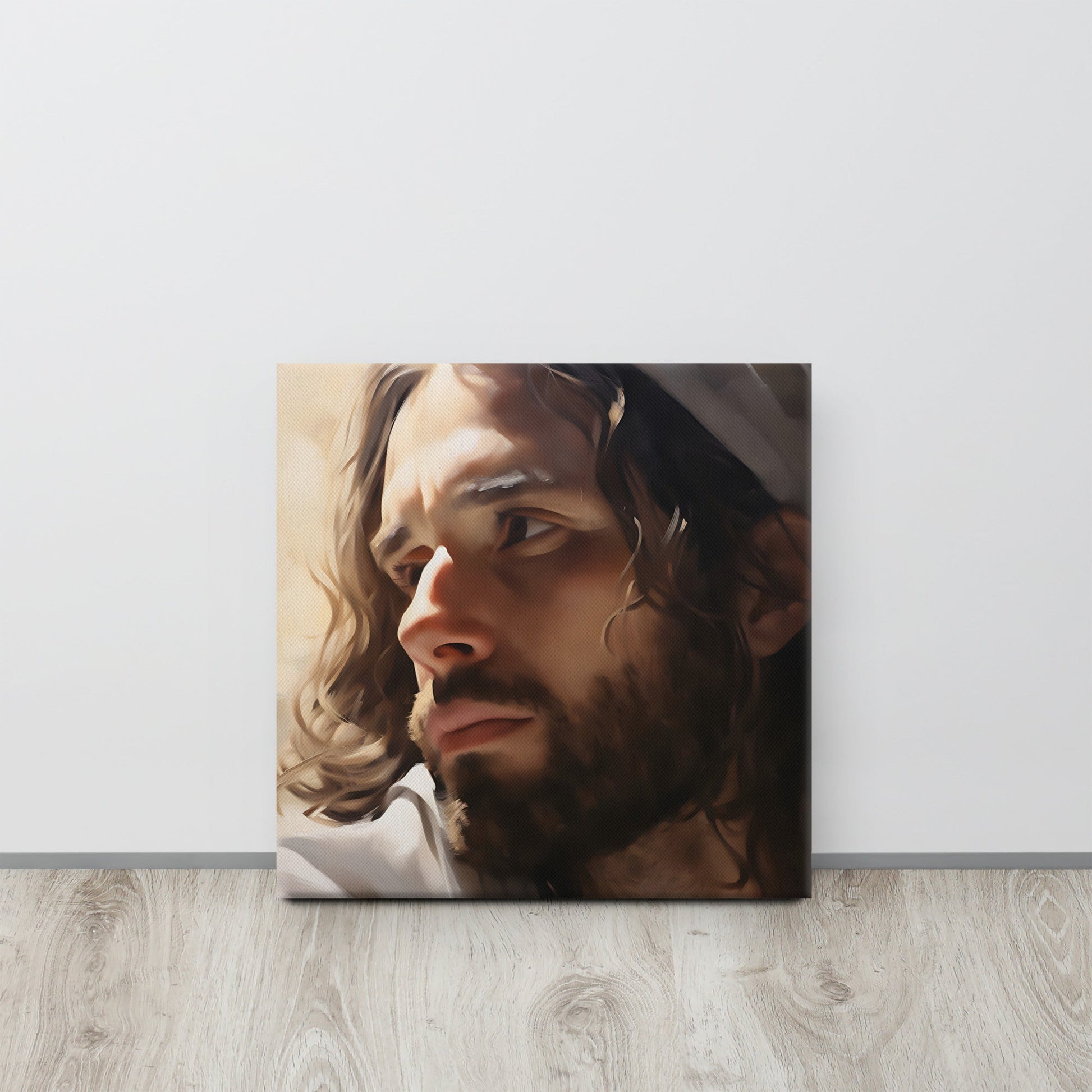 His Love Saves Canvas Print - ChristVisions