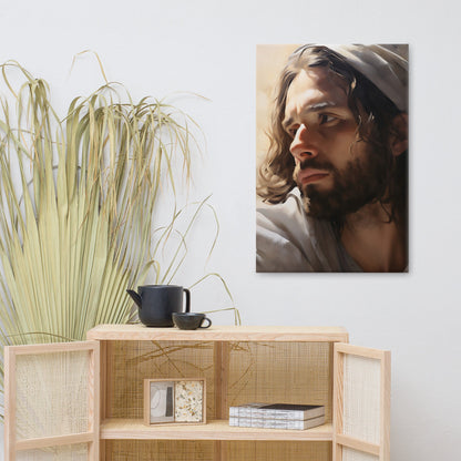 His Love Saves Canvas Print - ChristVisions