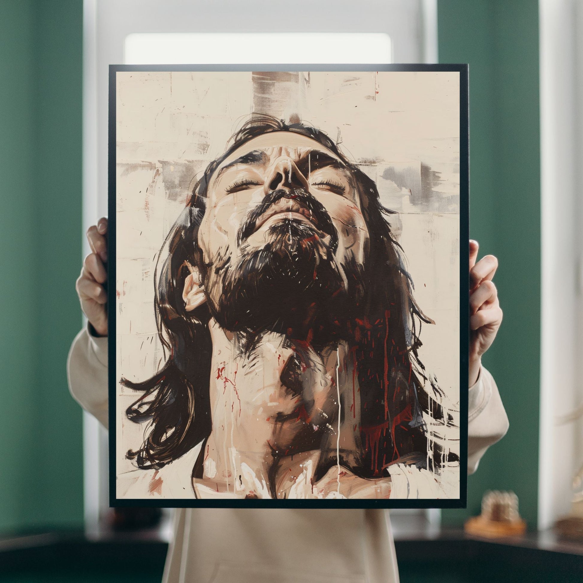 Into Thy Hands Fine Art Print - ChristVisions