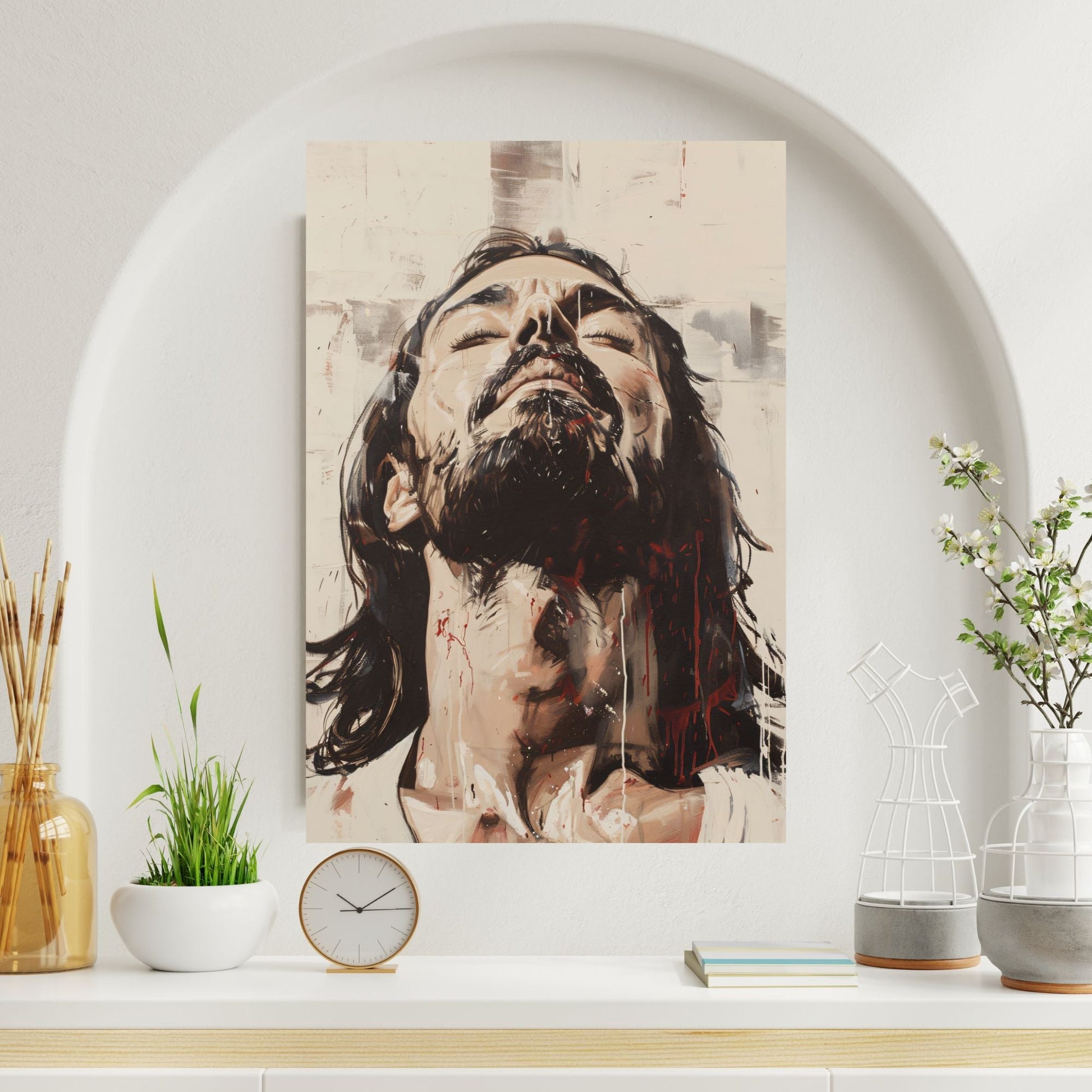 Into Thy Hands Fine Art Print - ChristVisions