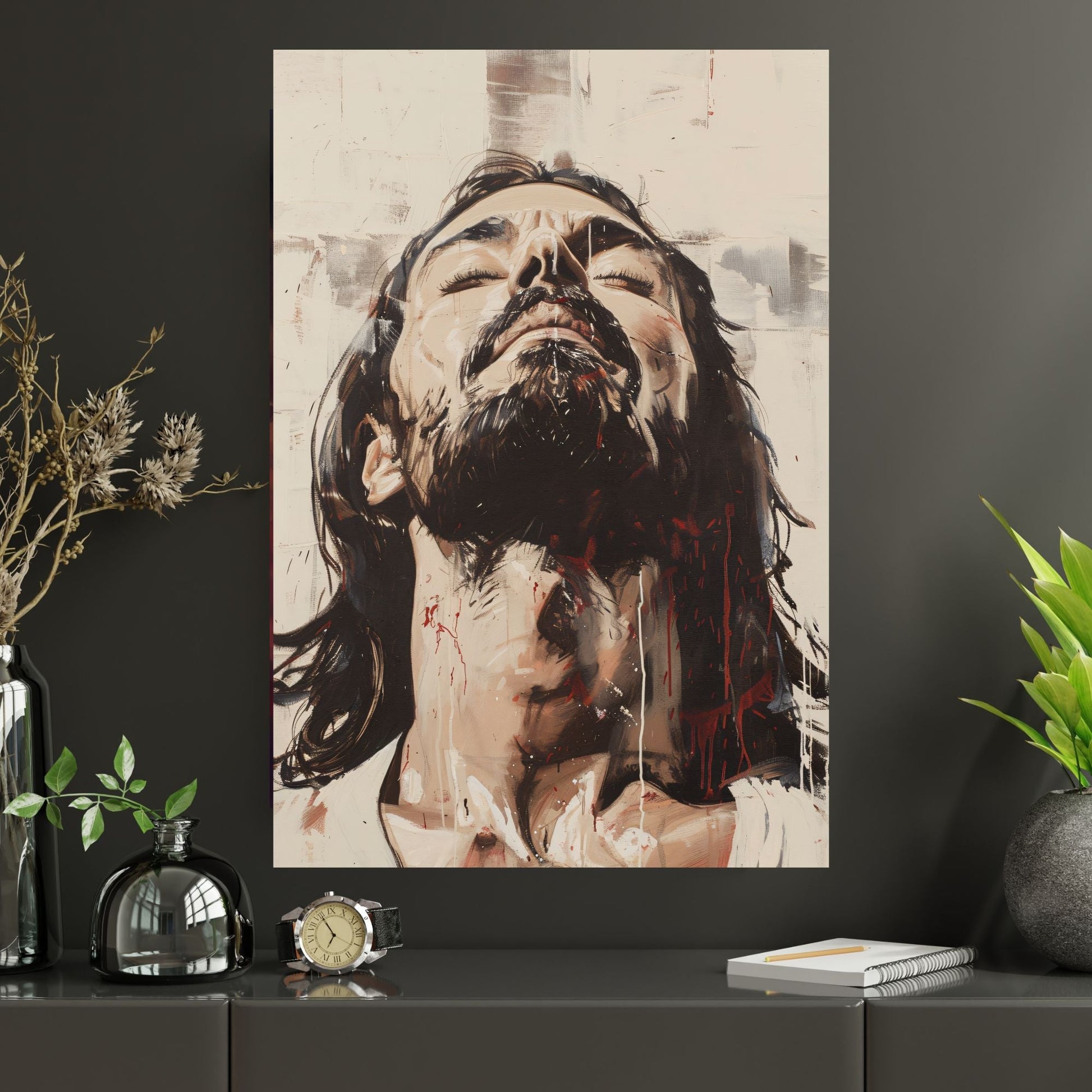 Into Thy Hands Fine Art Print - ChristVisions