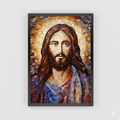 Jesus Christ Mosaic Fine Art Print - ChristVisions