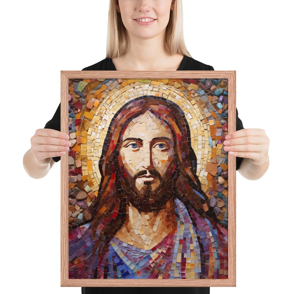 Jesus Christ Mosaic Fine Art Print - ChristVisions