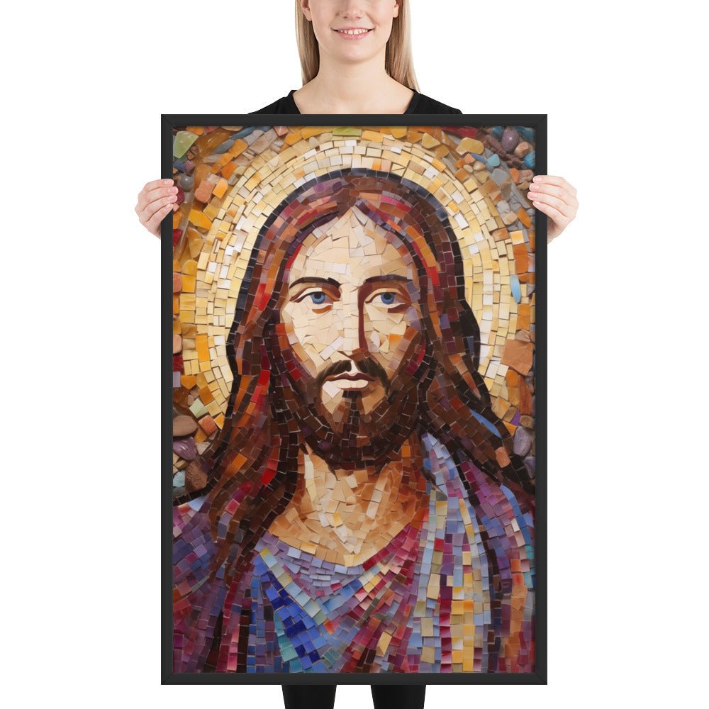 Jesus Christ Mosaic Fine Art Print - ChristVisions
