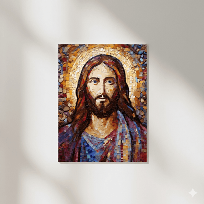 Jesus Christ Mosaic Fine Art Print - ChristVisions