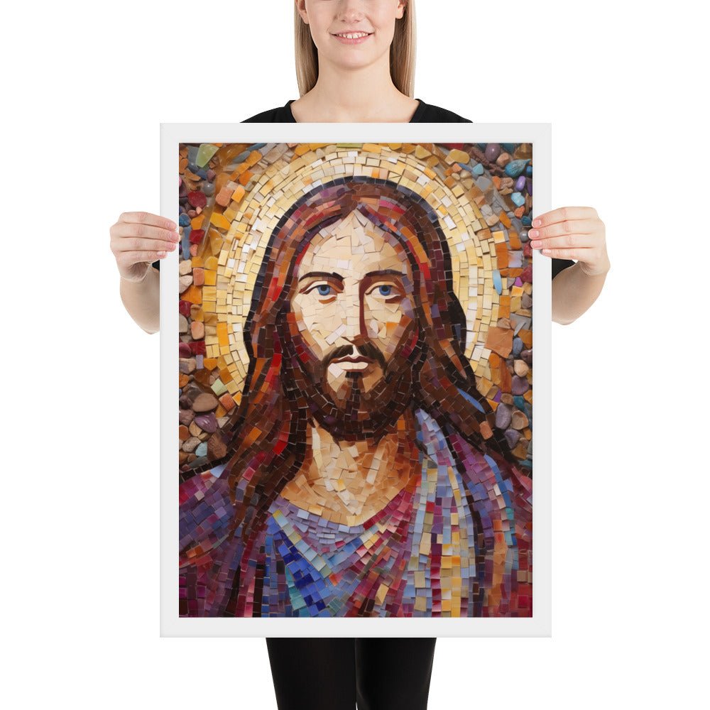 Jesus Christ Mosaic Fine Art Print - ChristVisions