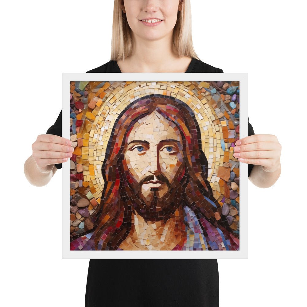 Jesus Christ Mosaic Fine Art Print - ChristVisions