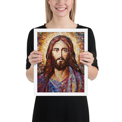 Jesus Christ Mosaic Fine Art Print - ChristVisions