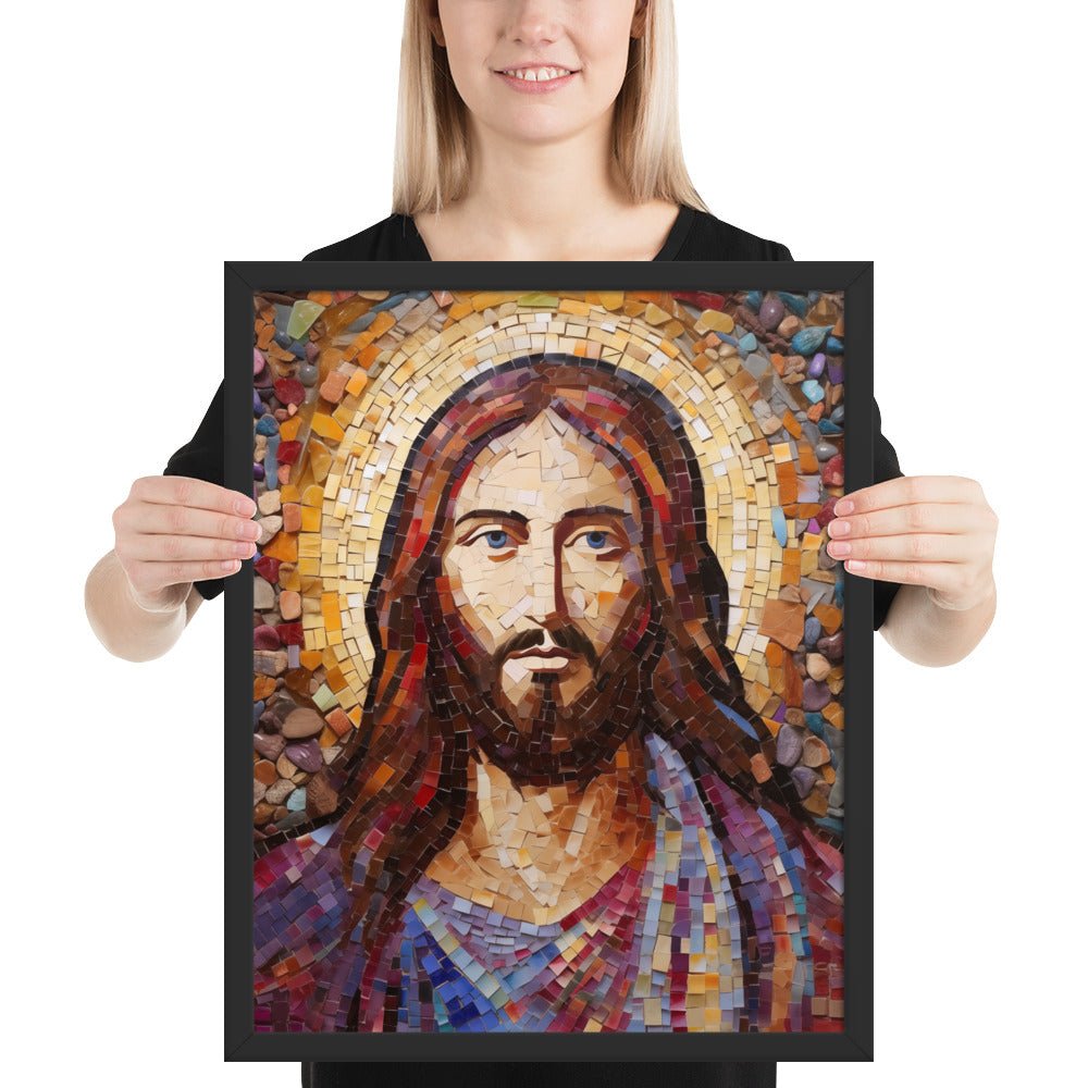 Jesus Christ Mosaic Fine Art Print - ChristVisions