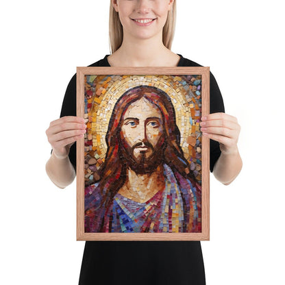 Jesus Christ Mosaic Fine Art Print - ChristVisions