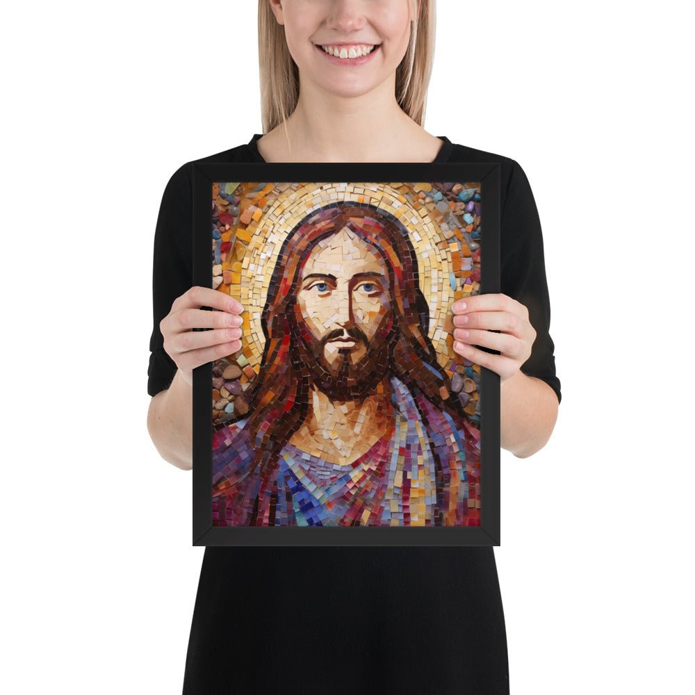 Jesus Christ Mosaic Fine Art Print - ChristVisions