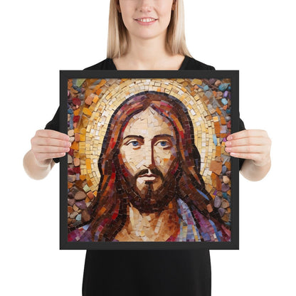 Jesus Christ Mosaic Fine Art Print - ChristVisions