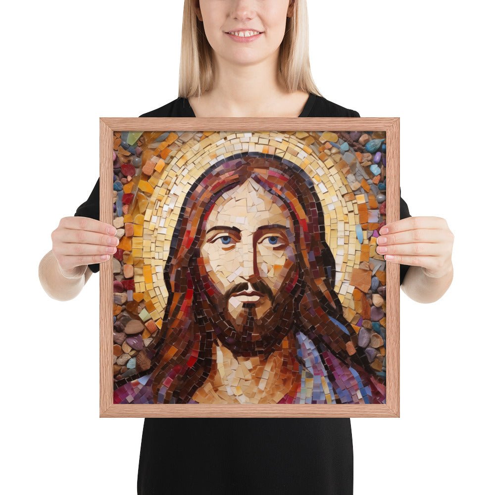 Jesus Christ Mosaic Fine Art Print - ChristVisions