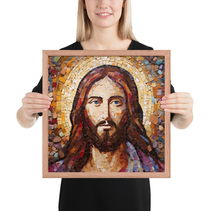 Jesus Christ Mosaic Fine Art Print - ChristVisions
