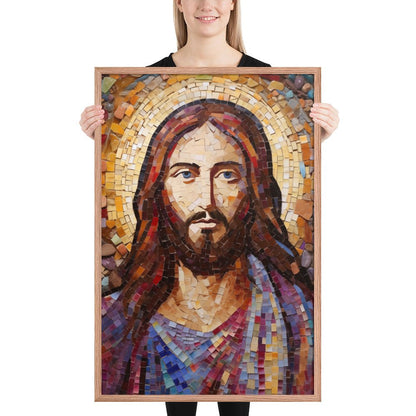 Jesus Christ Mosaic Fine Art Print - ChristVisions