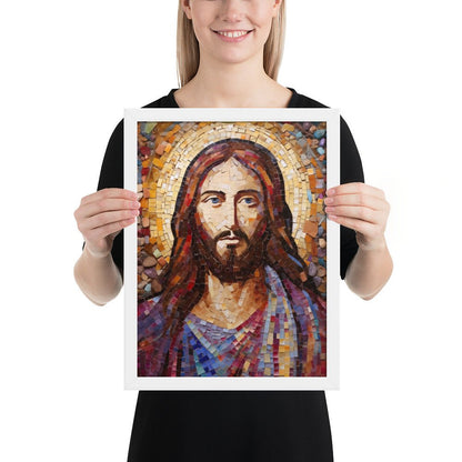 Jesus Christ Mosaic Fine Art Print - ChristVisions
