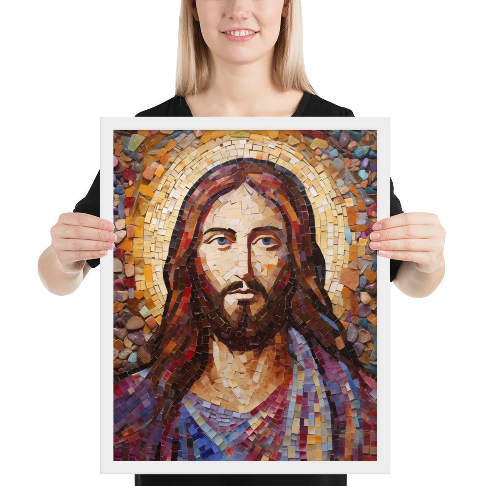Jesus Christ Mosaic Fine Art Print - ChristVisions