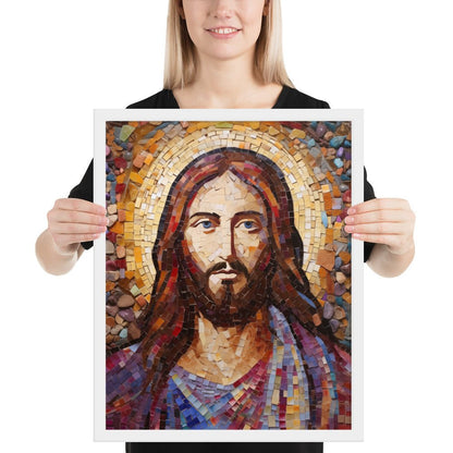 Jesus Christ Mosaic Fine Art Print - ChristVisions