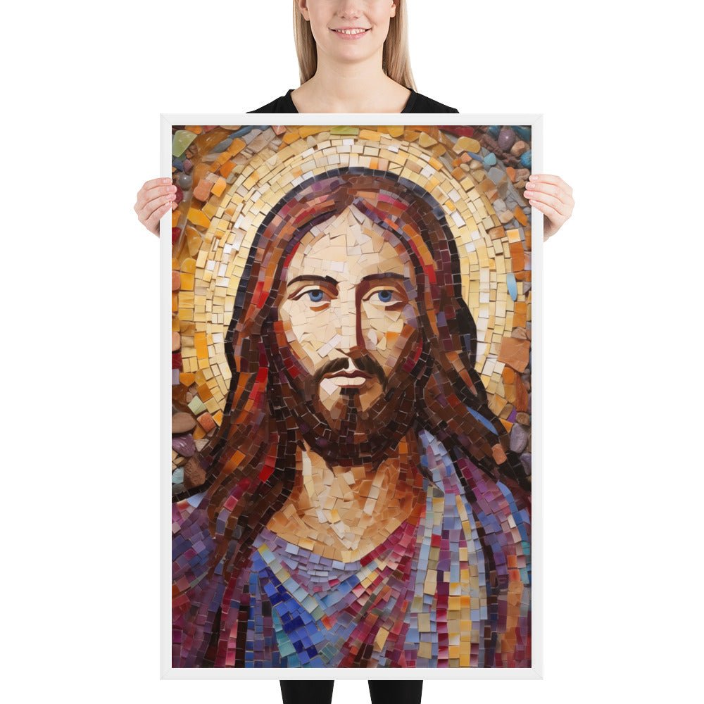 Jesus Christ Mosaic Fine Art Print - ChristVisions