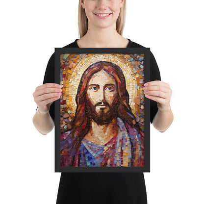 Jesus Christ Mosaic Fine Art Print - ChristVisions