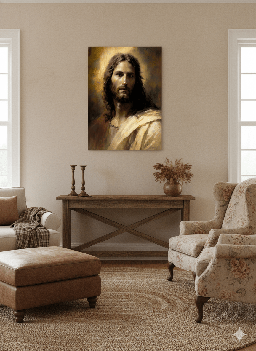 Jesus Christ The Lamb Of God Canvas Print - ChristVisions