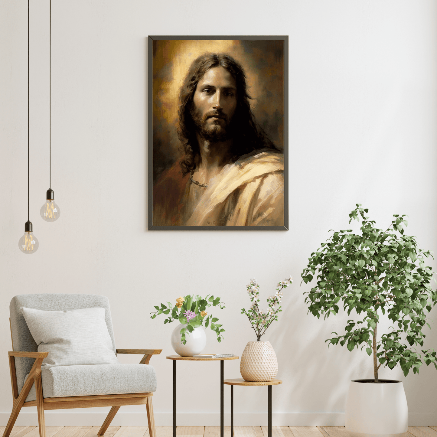 Jesus Christ The Lamb Of God Fine Art Print - ChristVisions