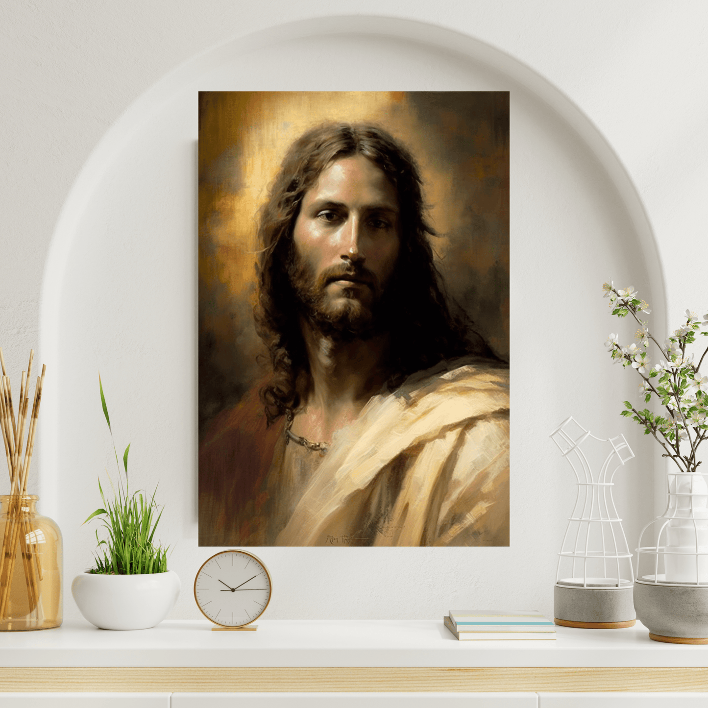 Jesus Christ The Lamb Of God Fine Art Print - ChristVisions