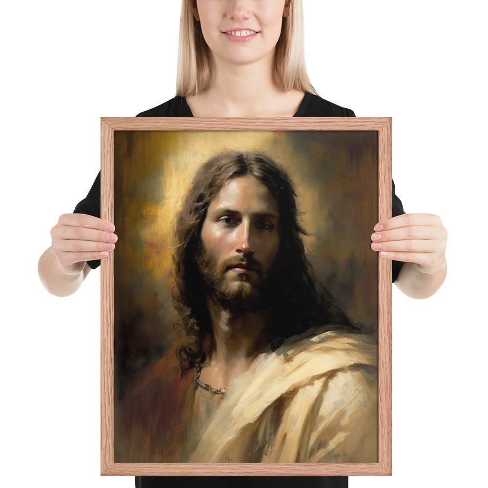 Jesus Christ The Lamb Of God Fine Art Print - ChristVisions