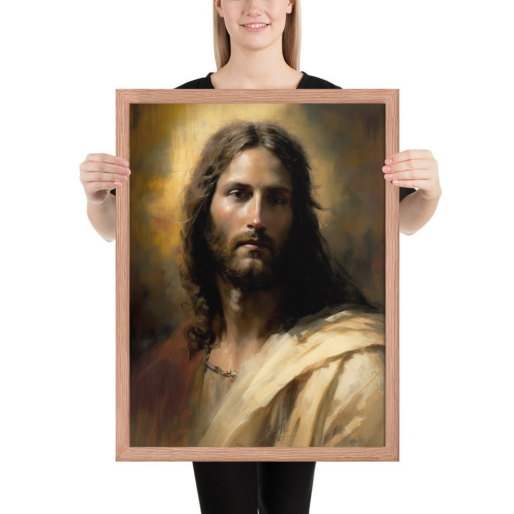 Jesus Christ The Lamb Of God Fine Art Print - ChristVisions