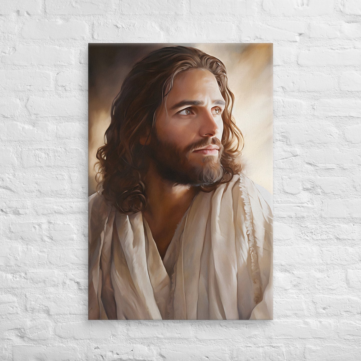 Jesus Gentle Healer Canvas Print - ChristVisions