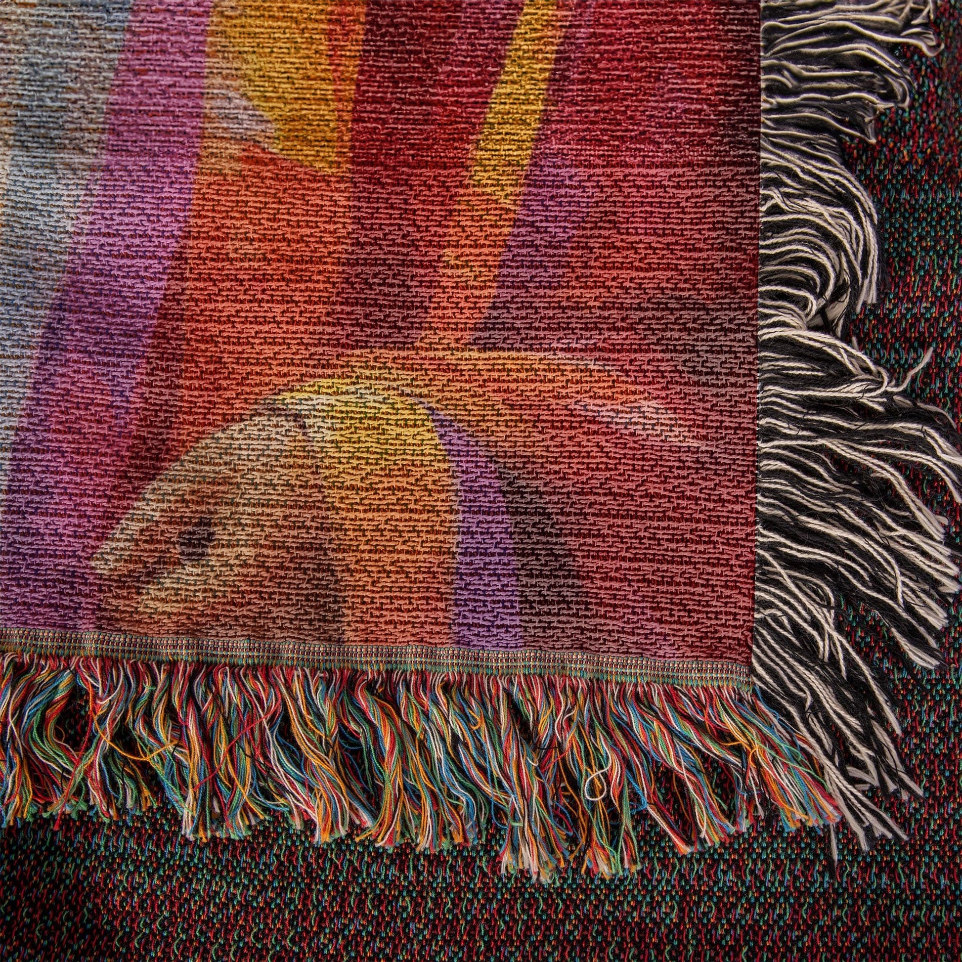 Jesus In Paradise | Christian Woven Throw Blanket - ChristVisions