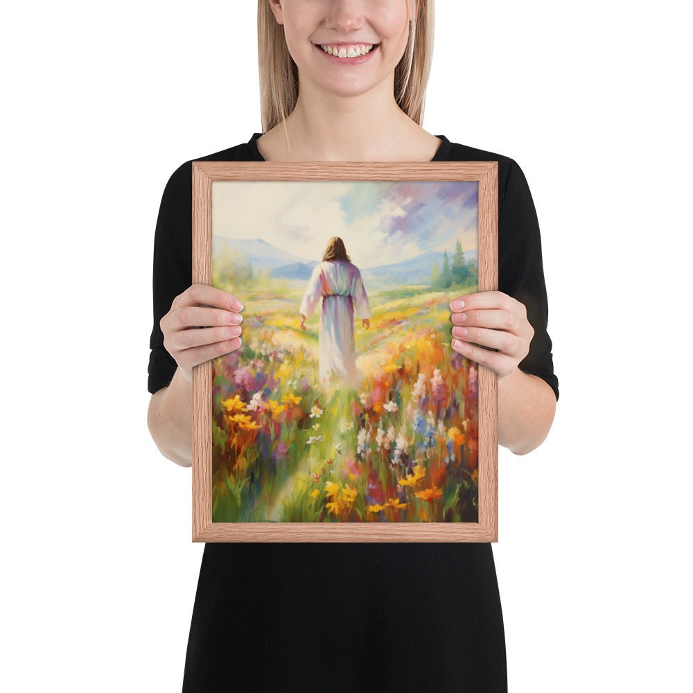 Jesus In Paradise Fine Art Print - ChristVisions