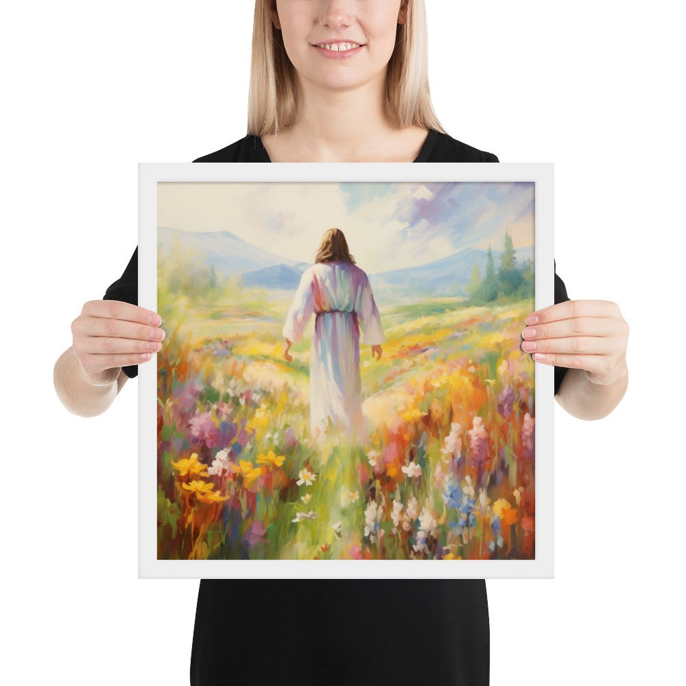 Jesus In Paradise Fine Art Print - ChristVisions